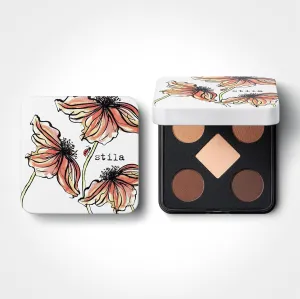 stila Pocket Play™ Eye Shadow Palette | 5 Silky Powder Shades for Eyes, Face, Highlight & Contour | Compact, Travel-Friendly, Blendable Formula | Matte & Shimmer, Neutral & Bold Tones