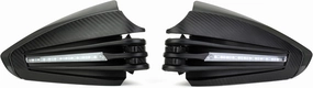 Sunpower Universal Motorcycle Hand Guards Aluminum 7/8" 22mm Motorcycle Handle Protector for Off-Road Motorbike Motocross Scooter Pit Dirt Bike ATV Windproof Handlebar Hand Guards Protection Gear