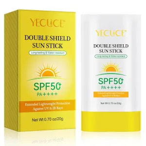 Sunscreen Stick SPF50 ,Hydrating UV Defense Sunscreen for Face,Korean Sun Protection, Outdoor Essential Fresh New Type Sun Sticks Soothing Moisture Matte Sun Stick for Face & Body