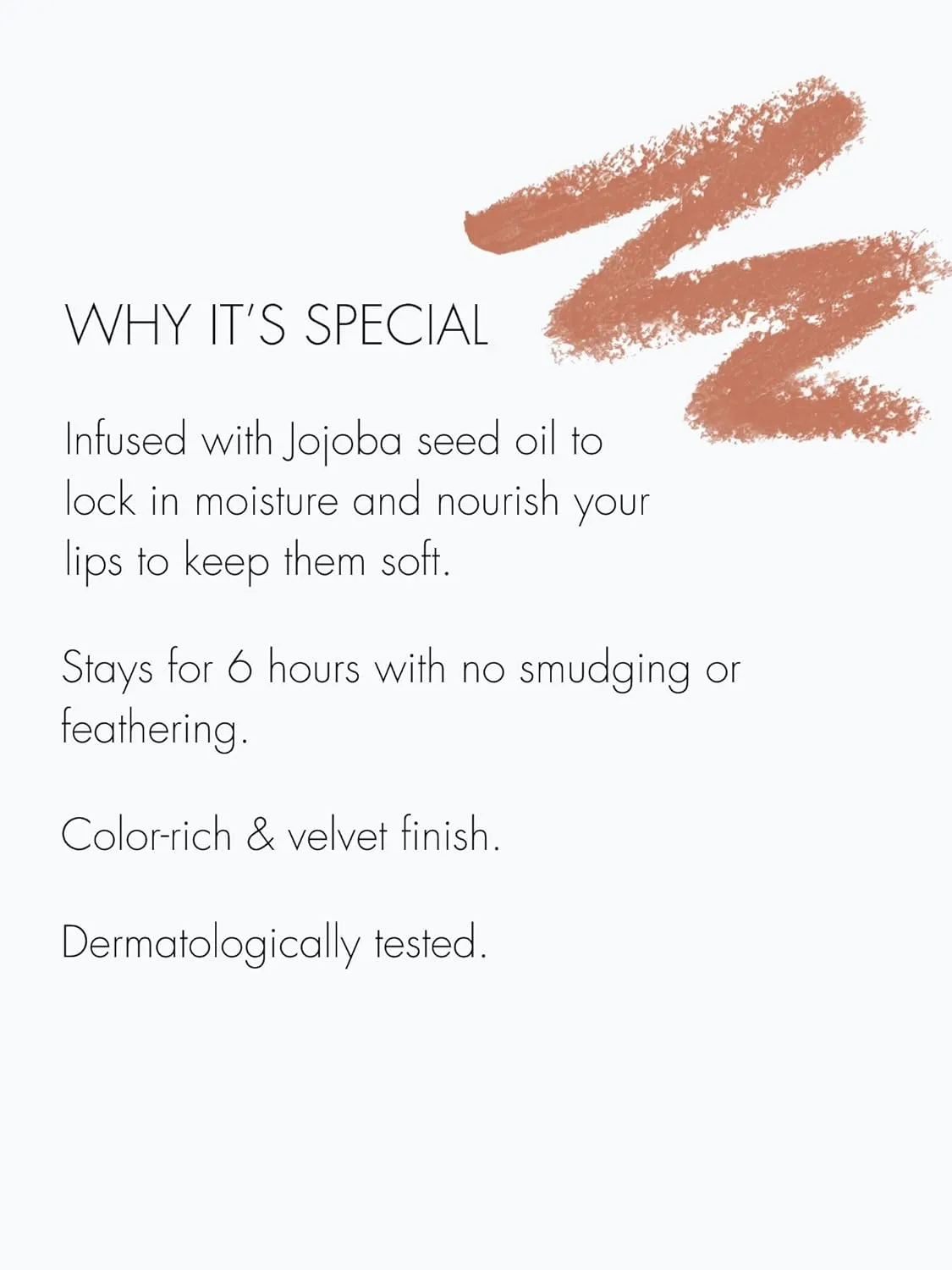 Sweed - Lip Liner Pencil | Color-Rich, Smudge   Feathering-Free | Jojoba Seed Oil to Moisturize   Nourish | Vegan, Cruelty-Free, Clean Beauty (Cindy)