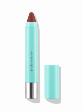 Sweed - Le Lipstick | Plump, Nourish, Moisturize with Squalane | Vegan, Cruelty-Free, Clean Beauty (90’s Model)