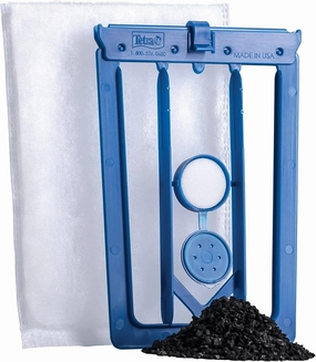 Tetra Whisper Bio-Bag Filter Aquarium Cartridges, Large Filter with Stay Clean Technology, Removes Odors and Discoloration, Easy to Assemble, 12 Large Blue Filters