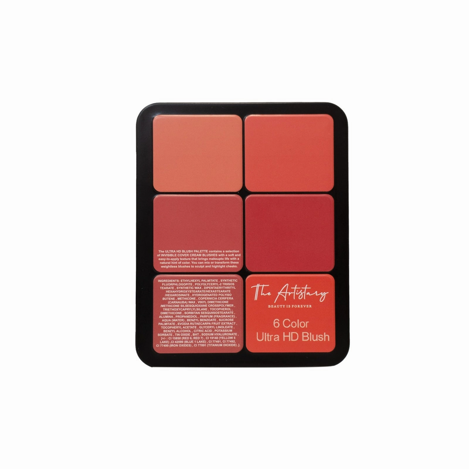 The Artistary Ultra HD Palette Essentiels Teint