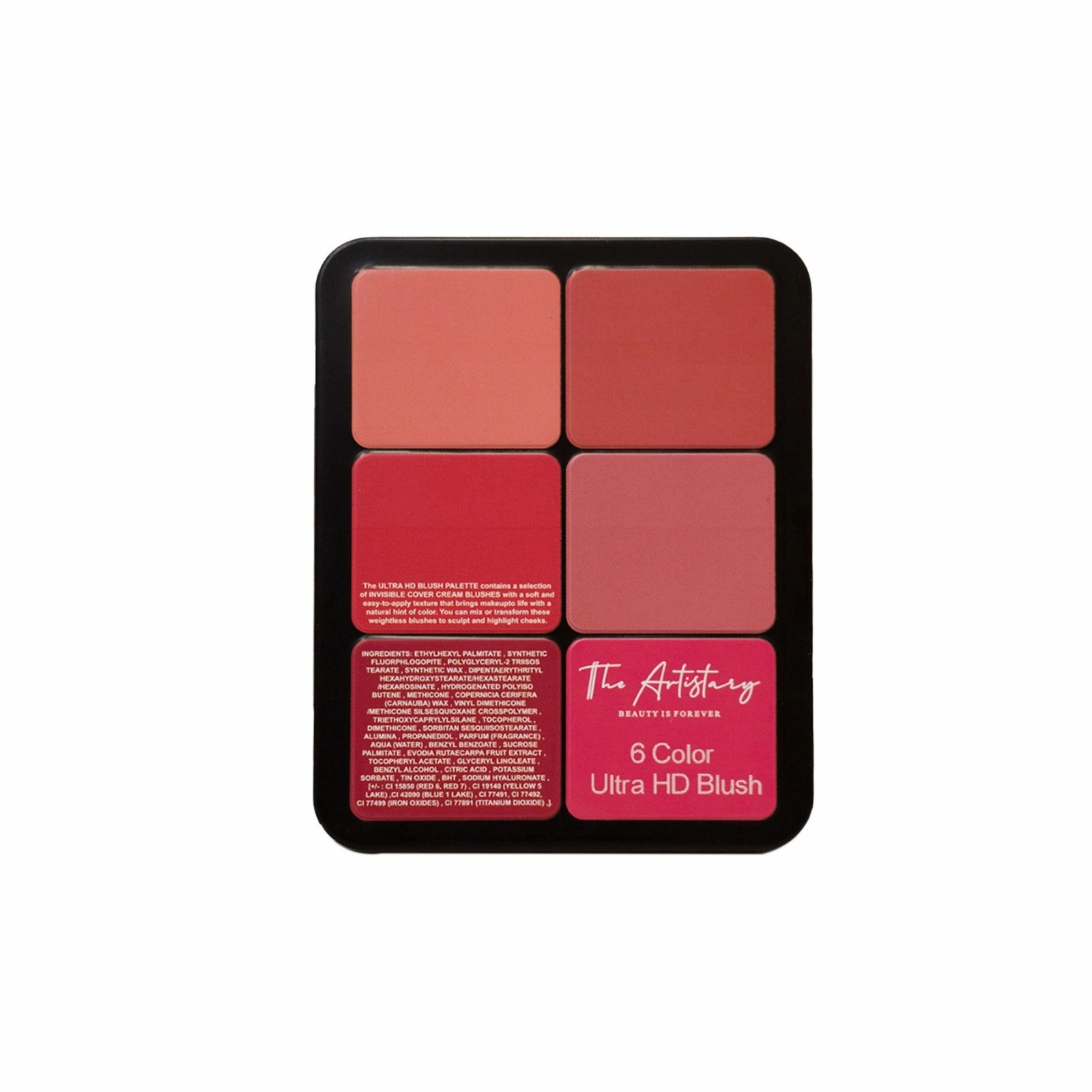 The Artistary Ultra HD Palette Essentiels Teint