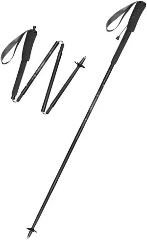 Trekking Poles, Durable Carbon Fiber Hiking Pole with Extended EVA Grips,Quick Flip Locks System, Tungsten Steel,Ultralight, Expandable, Collapsible,