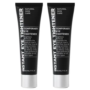 Under Eye Bags and Wrinkles Filler, Under Eye Cream Temporary Instant Visibly Reduces Wrinkles Dark Circles Fine Lines, Eye Tightening and Lifting Cream for Women Men, 30ml, 2 Packs