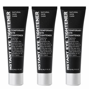 Under Eye Bags and Wrinkles Filler, Under Eye Cream Temporary Instant Visibly Reduces Wrinkles Dark Circles Fine Lines, Eye Tightening and Lifting Cream for Women Men, 30ml, 3 Packs