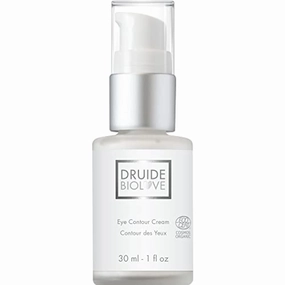 Under Eye Cream - Druide BioLove Eye Contour Cream to Reduce Signs of Fatigue and Revitalize Skin, Moisturizing Hyaluronic Acid Treatment for Under Eyes, 30ml
