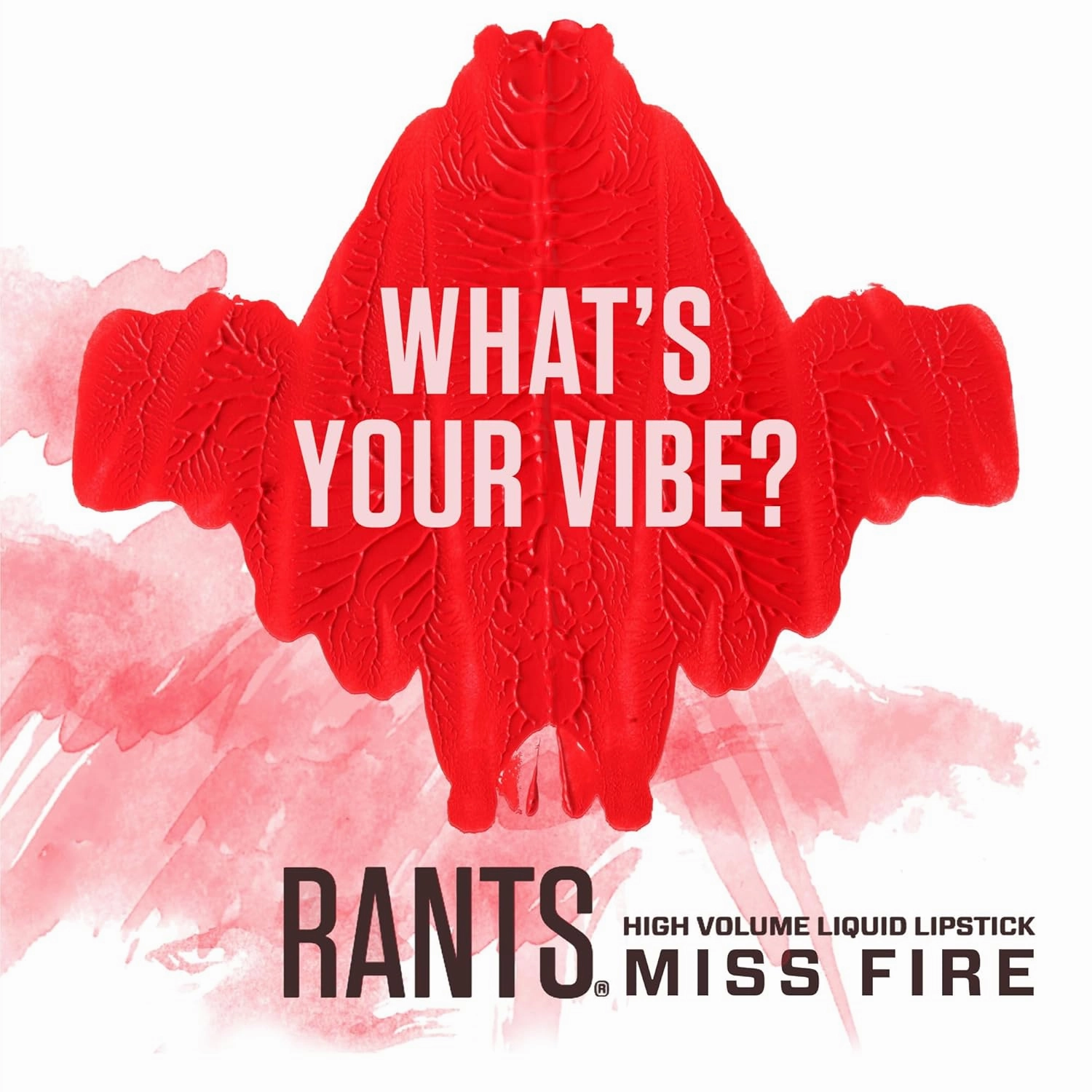 Vibe RANTS | Liquid Matte Lipstick | Long Lasting Matte Finish | High Volume Pigments for Rich, 12-Hour Wear | Vegan, Hydrating and Cruelty Free | MISS FIRE: MISS CONGENIALITY MEETS HER FLAME