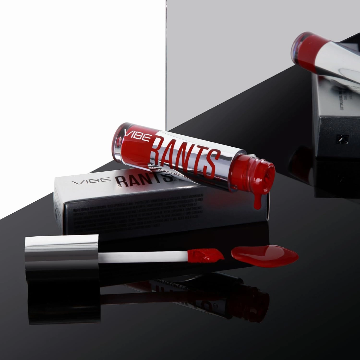 Vibe RANTS | Liquid Matte Lipstick | Long Lasting Matte Finish | High Volume Pigments for Rich, 12-Hour Wear | Vegan, Hydrating and Cruelty Free | VA VA VIBE: A HAULTING, SEDUCTIVE RED
