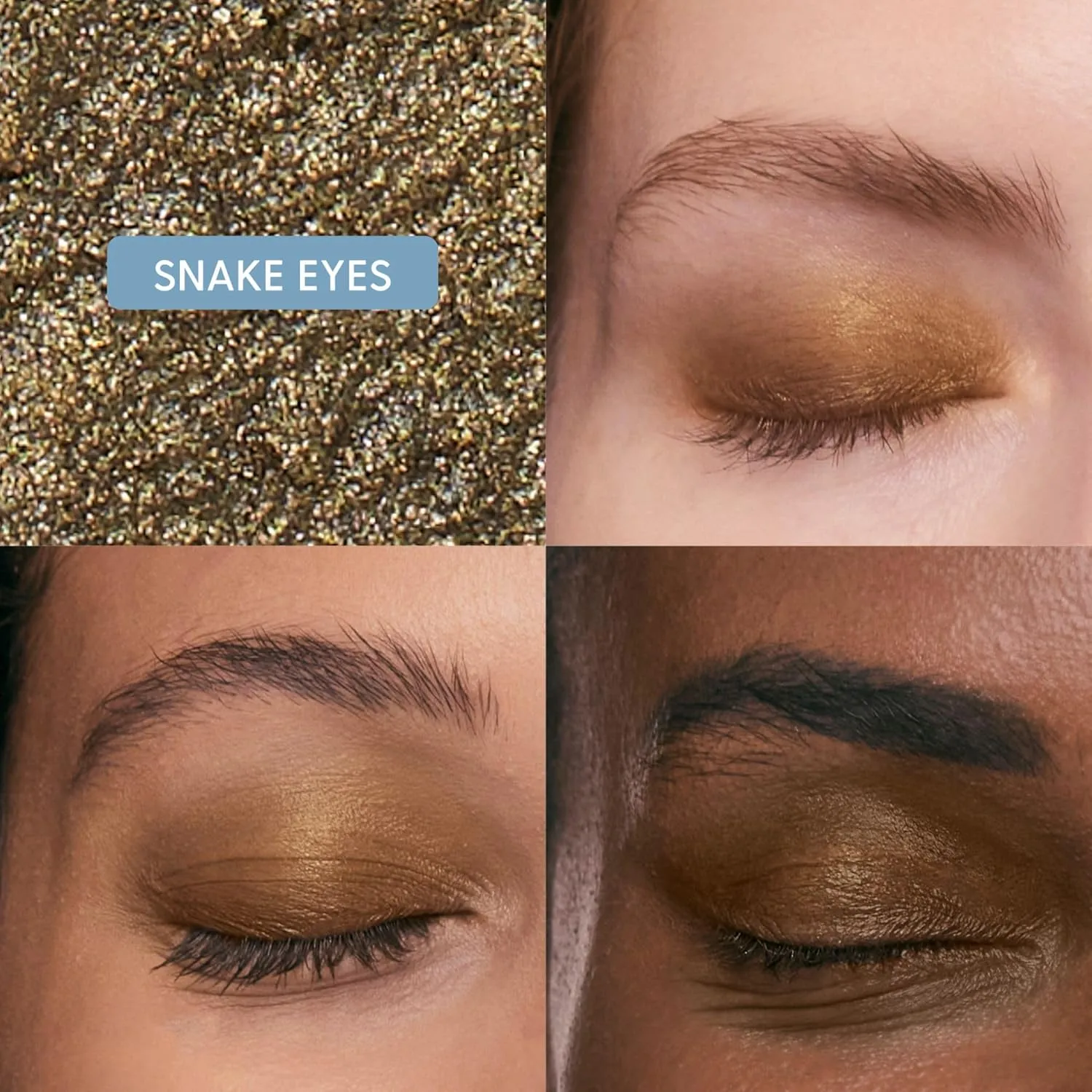 Visionary Eye Shadow Stick – Shimmer Cream Eye Shadow Pencil - Safe for Sensitive Eyes - Ophthalmologist Developed – Vegan, Cruelty-Free, Clean Ingredients (Snake Eyes)
