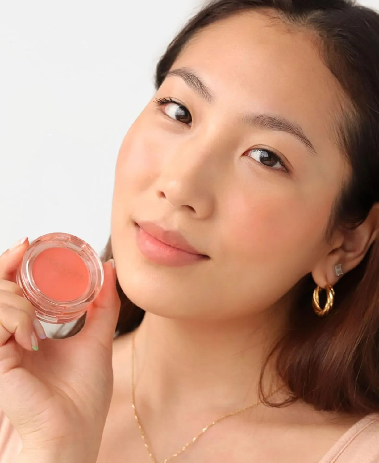 Wander Beauty Double Date Lip & Cheek - Suite Talker/Swipe - 4-in-1 Cream Blush & Tint - Blush, Moisturizer, Balm & Eye Gloss - Multitasking Eye, Cheek & Makeup with Green Tea - 0.07 oz