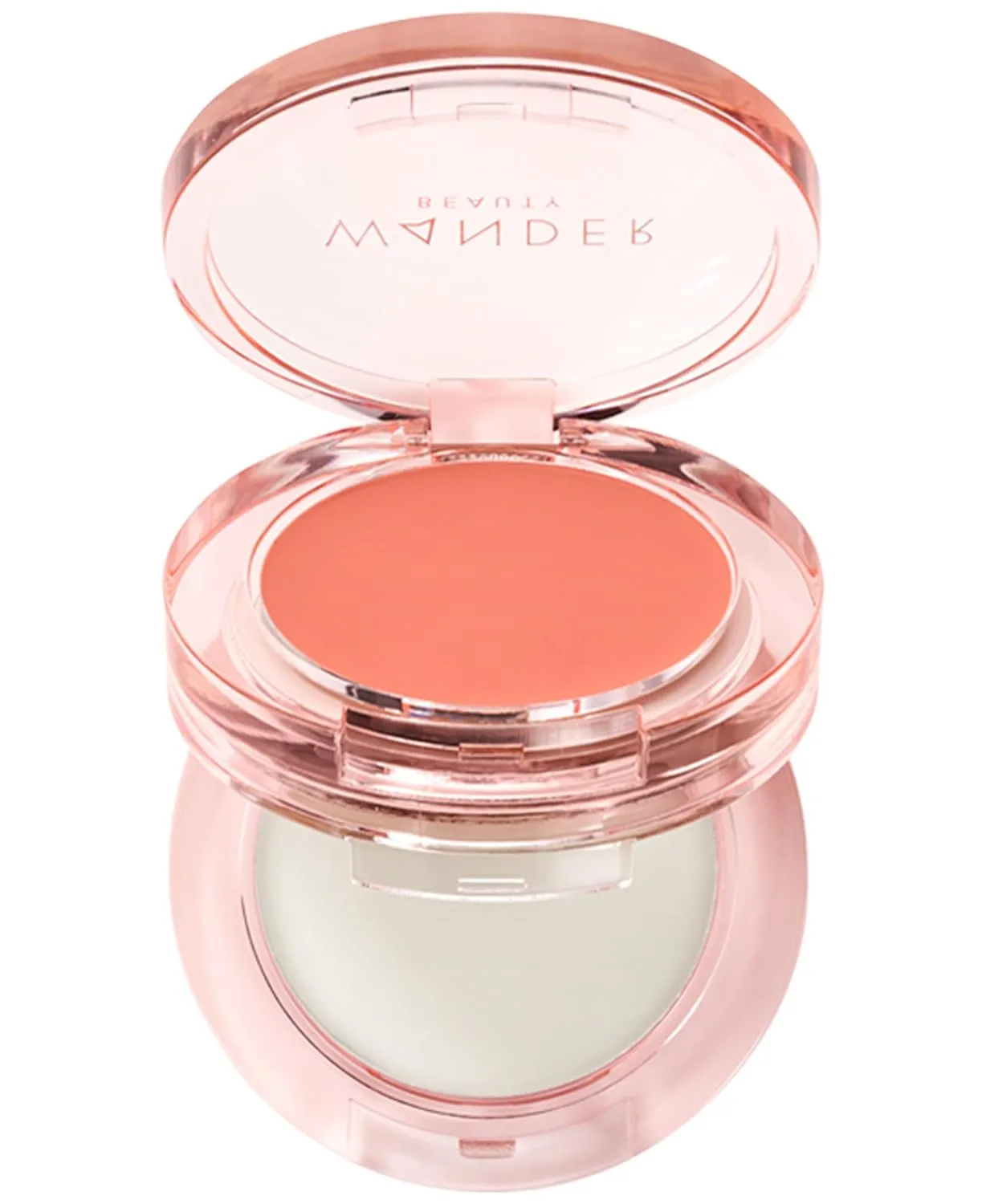 Wander Beauty Double Date Lip & Cheek - Suite Talker/Swipe - 4-in-1 Cream Blush & Tint - Blush, Moisturizer, Balm & Eye Gloss - Multitasking Eye, Cheek & Makeup with Green Tea - 0.07 oz