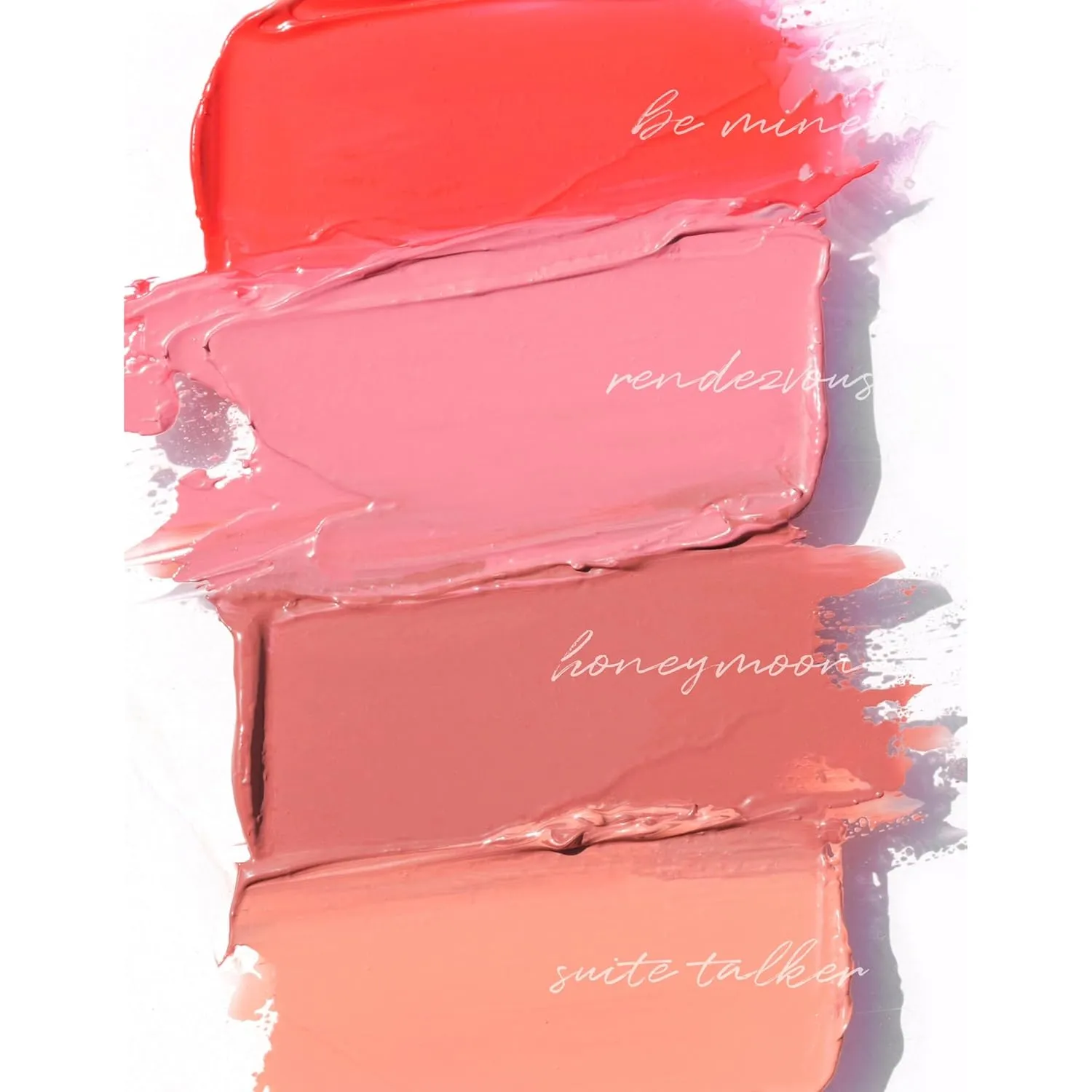 Wander Beauty Double Date Lip & Cheek - Suite Talker/Swipe - 4-in-1 Cream Blush & Tint - Blush, Moisturizer, Balm & Eye Gloss - Multitasking Eye, Cheek & Makeup with Green Tea - 0.07 oz