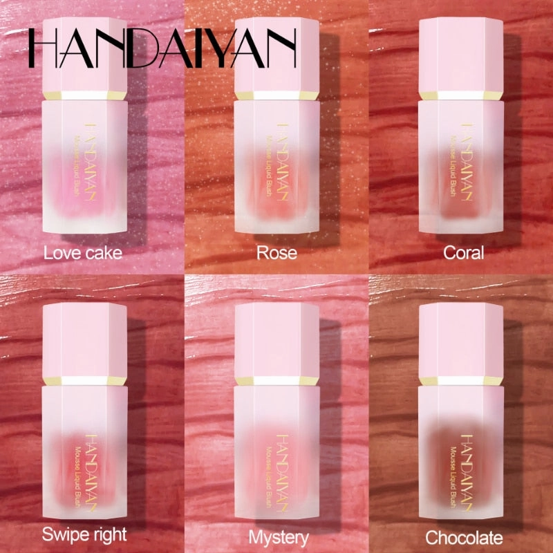 Watercolor Liquid Blush - 6 Shades for a Radiant and Sculpted Look