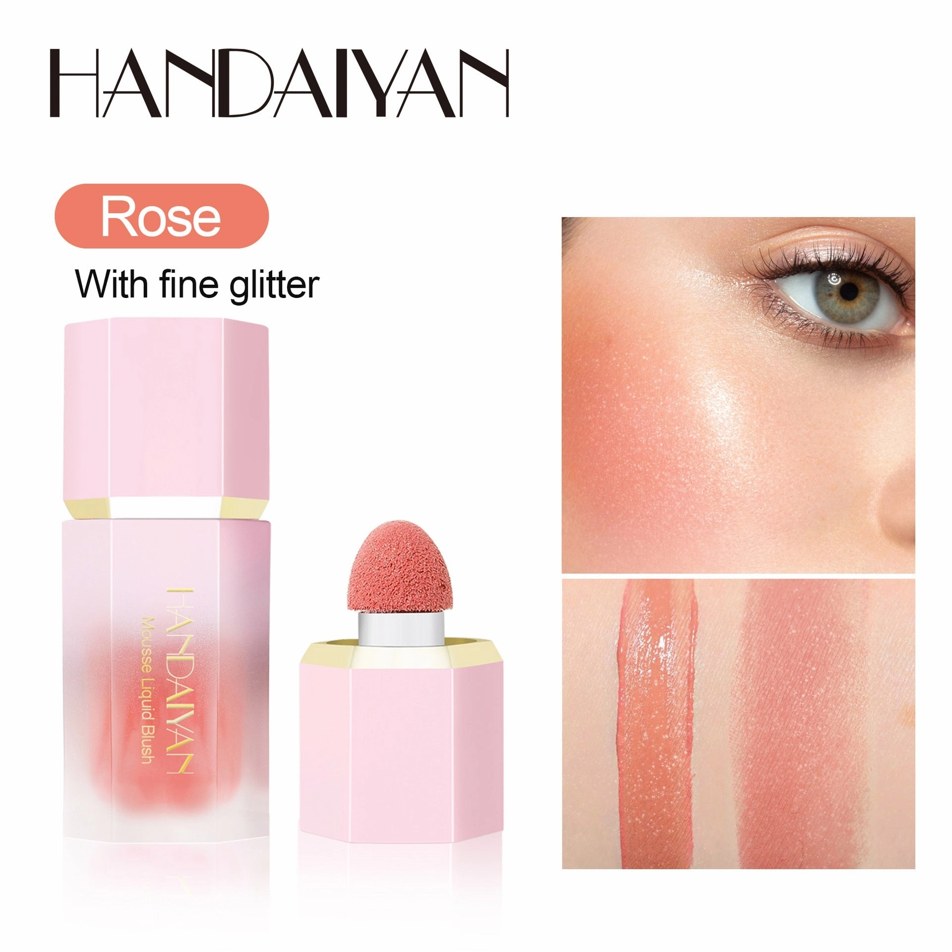 Watercolor Liquid Blush - 6 Shades for a Radiant and Sculpted Look