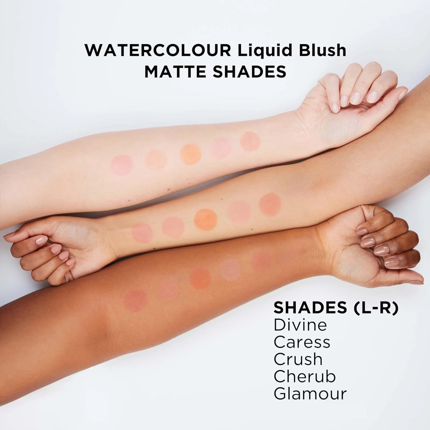 WATERCOLOUR LIQUID BLUSH GLAMOUR – Lightweight, Buildable, Water-Resistant Formula for Cheeks, Lips