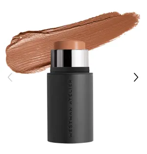 Westmans Ateliers Mini Face Contour Stick, Hydrating Cream Formula, Natural Neutral Undertones Biscuit - cool beige coffee