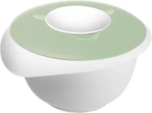 Westmark Mixing/Baking Bowl with Two-Part Lid, 2.5 L, with Spout, Plastic, Mint Green/White, 3153227M