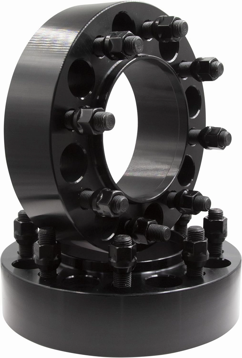 Wheel Accessories Parts 2 Pcs Hub Centric Wheel Spacers 8 on 6.50 2.00 Inch Thick M14x1.5 14x1.5 Thread Stud Fits 2011  Ram 2500 3500 Single Rear Wheel ｜ 2012-19 Dually Rear Wheel Front