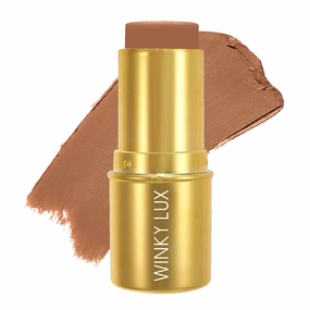 Winky Lux Bronze Age Bronzer Stick - Sun Goddess, Cream Bronzer and Contour Stick, Hydrating Makeup for Flawless, Smooth Skin, Vitamin E and Meadowfoam Seed Oil Face Makeup, Easy to Use Bronzer