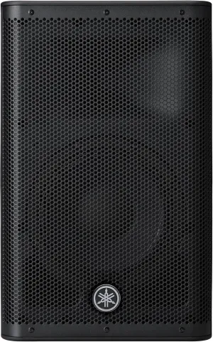 Yamaha DXR10MKII, 10" 1100W Powered Speaker Cabinet, Matte Black