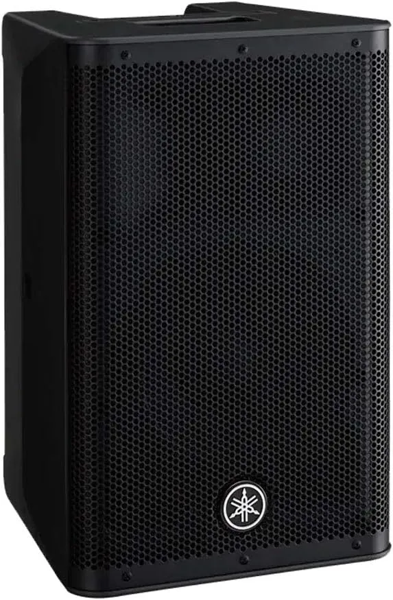 Yamaha Powered Speaker Cabinet, Matte Black, DXR8 (DXR8MKII)