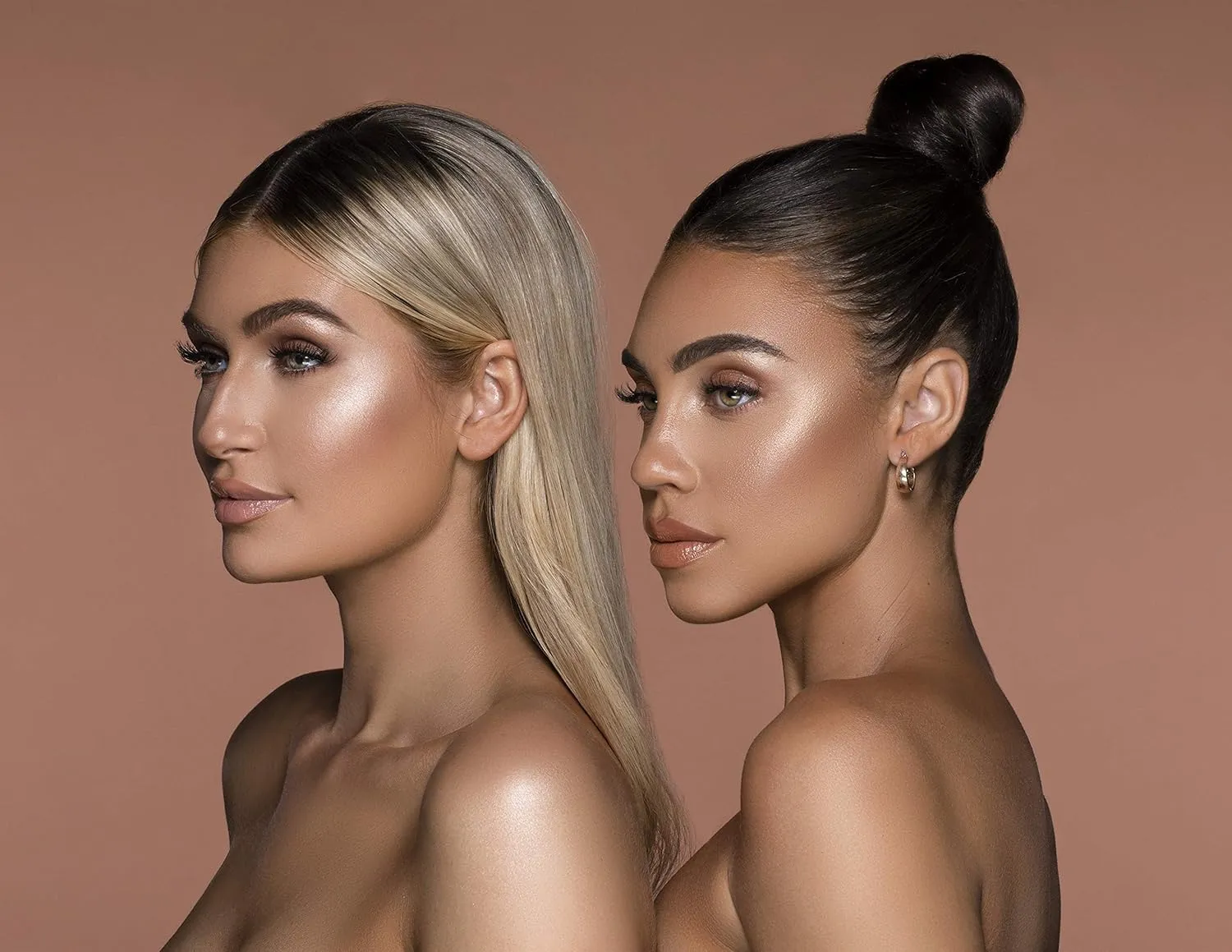 Youngblood Clean Luxury Cosmetics Luxe Foundation and Face Brushes | Liquid, Powder Foundation Brush Concealer Brush Highlight and Contour Brush | Vegan, Cruelty-Free (YB7 Highlight)