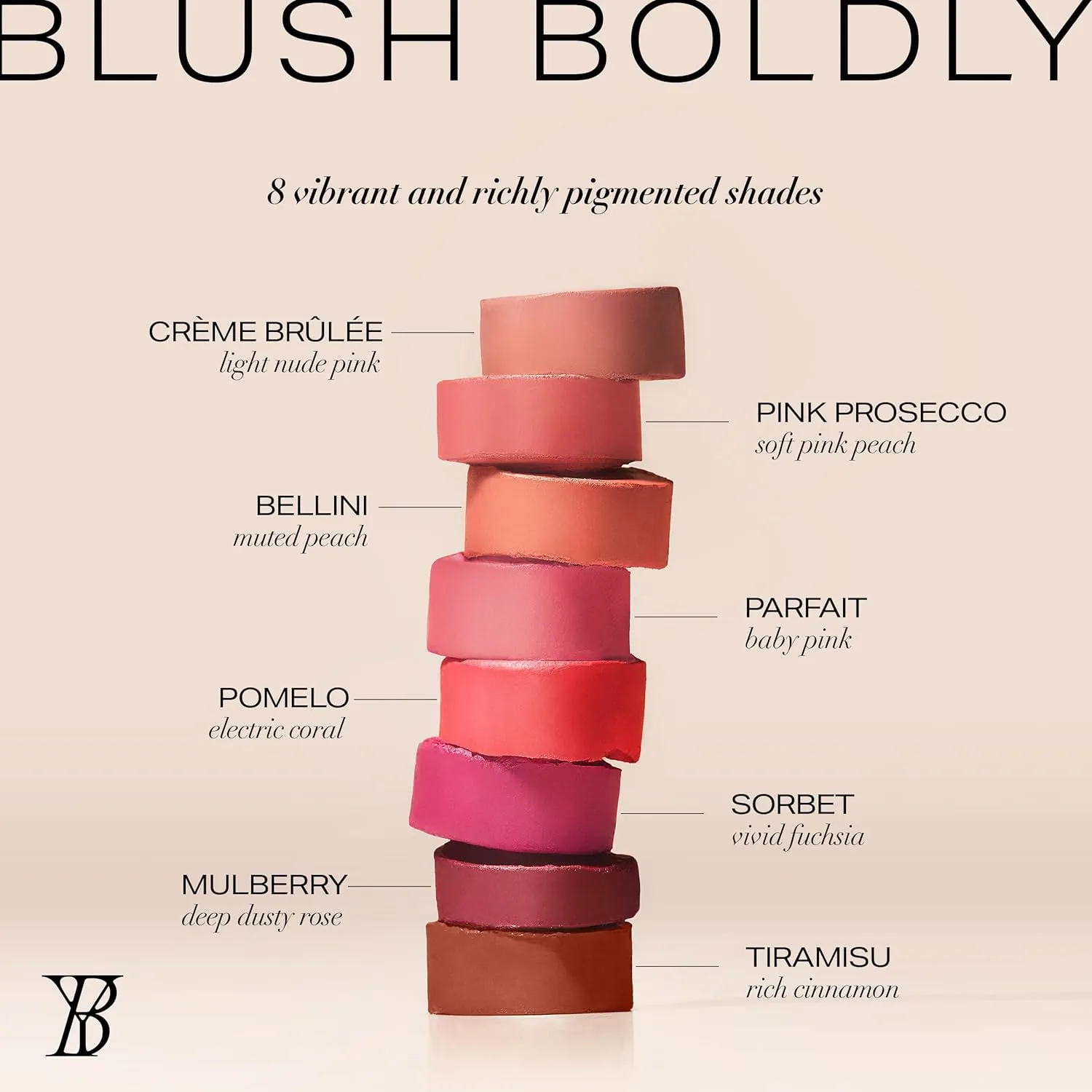 Youngblood VividLuxe Crème Blush Stick, Mulberry