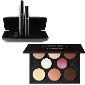Youngfocus 3D Fiber Lash Mascara Waterproof   Cream Contour Best 8 Colors （Face Blushes）