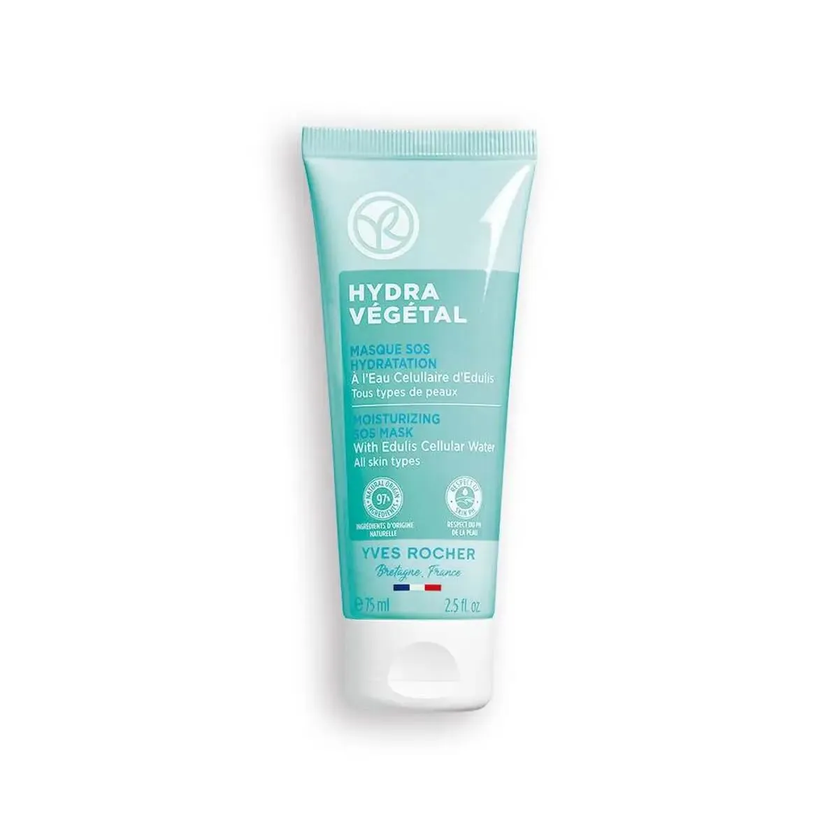 Yves Rocher Hydra Vegetal Face SOS Mask Deep Skin Hydration 75 ml./1 fl.oz.